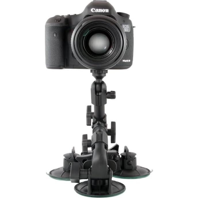 Soporte de cámara Fat Gecko Triple Delkin Devices 7.62 cm