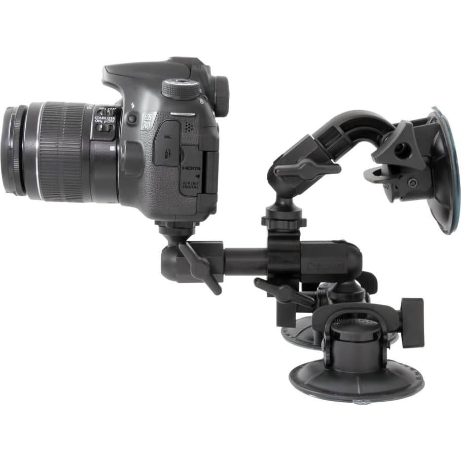 Soporte de cámara Fat Gecko Triple Delkin Devices 7.62 cm