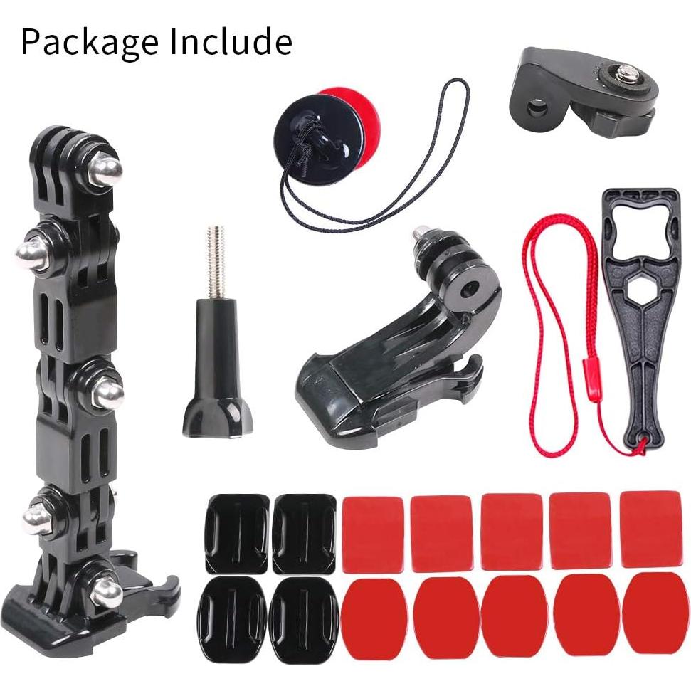 Kit de Montaje en Barbilla para Casco SKEZN para GoPro y DJI