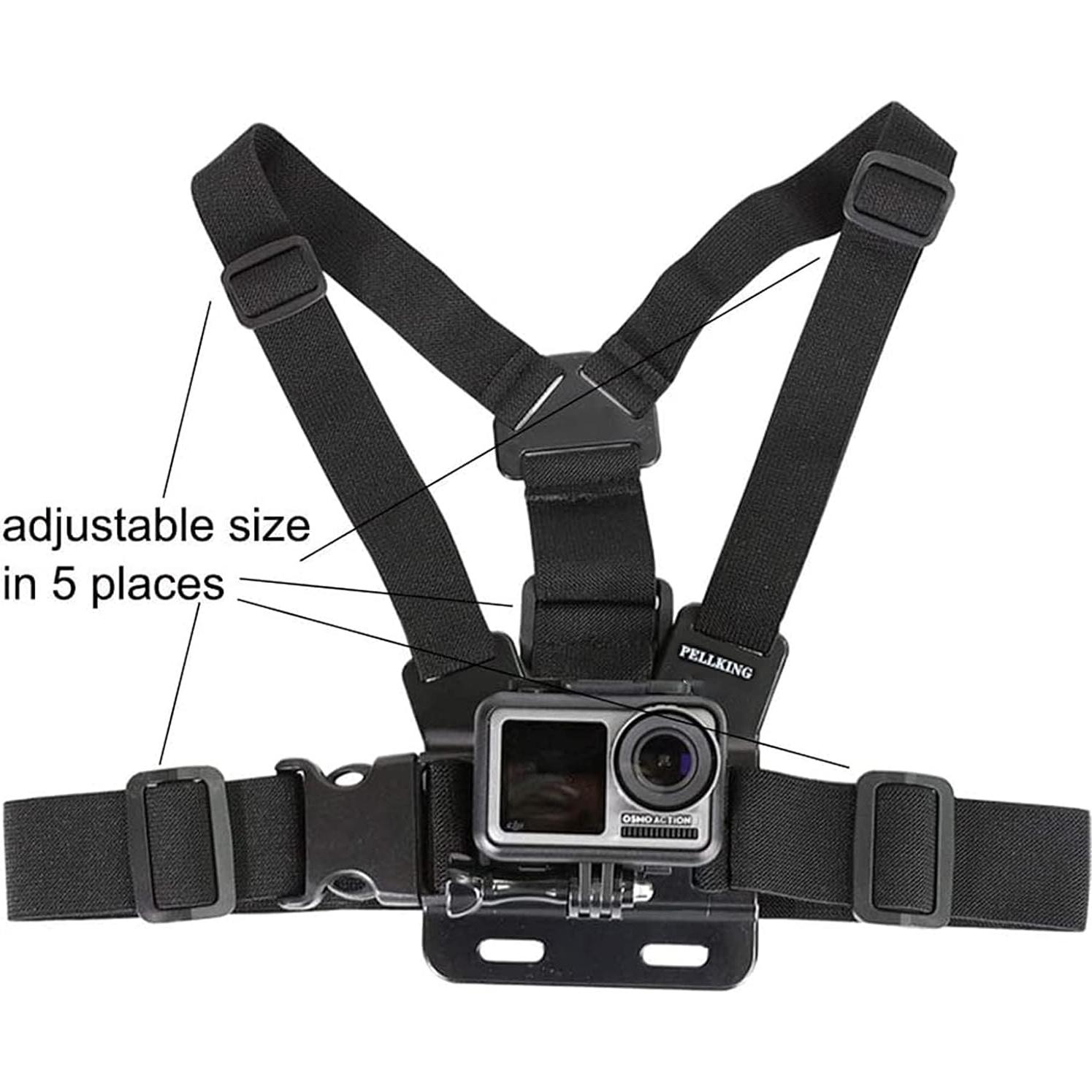 Arnés de Montaje en Pecho PellKing para Teléfono Móvil y GoPro