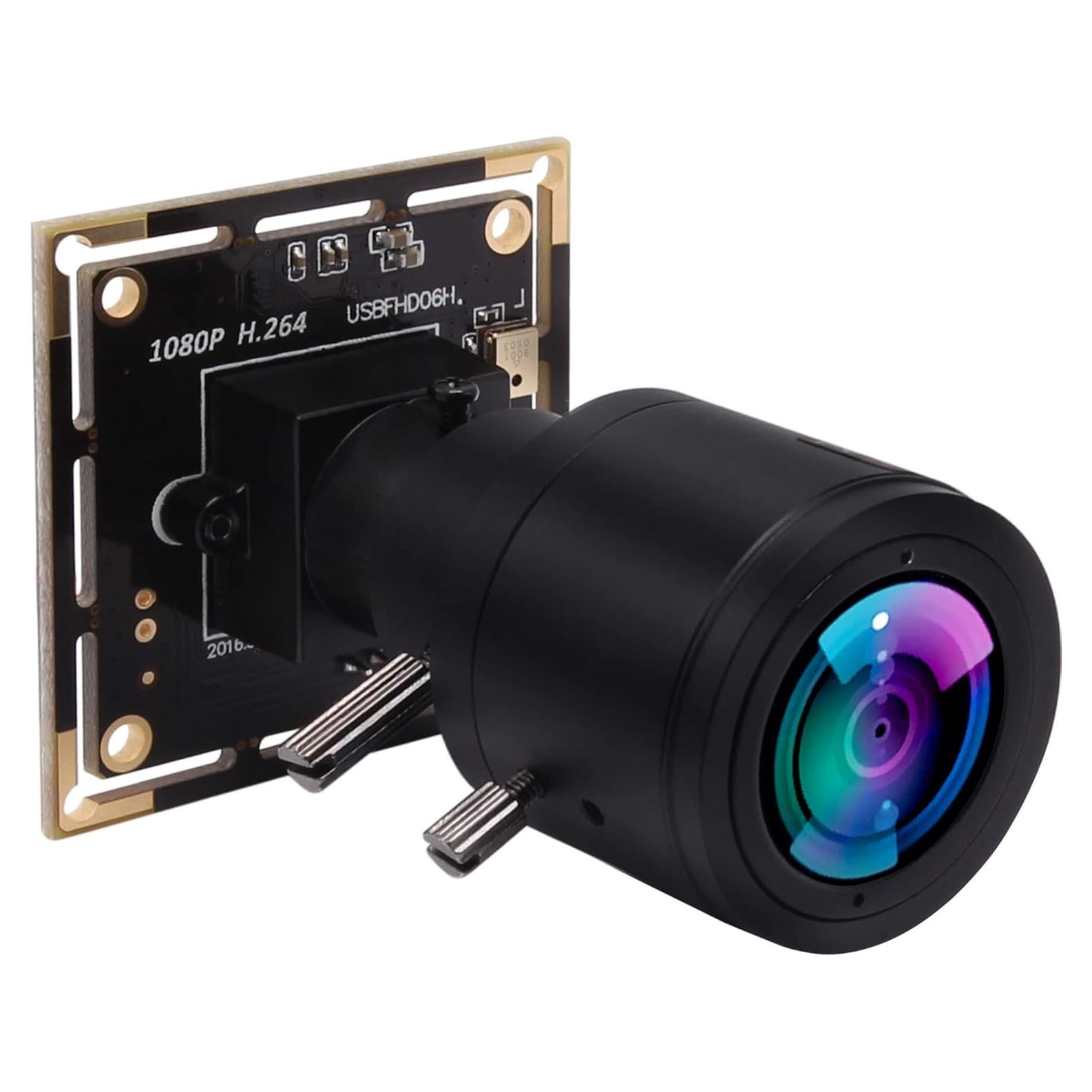 Cámara USB 1080P ALPCAM con Lente Varifocal 2.8-12mm