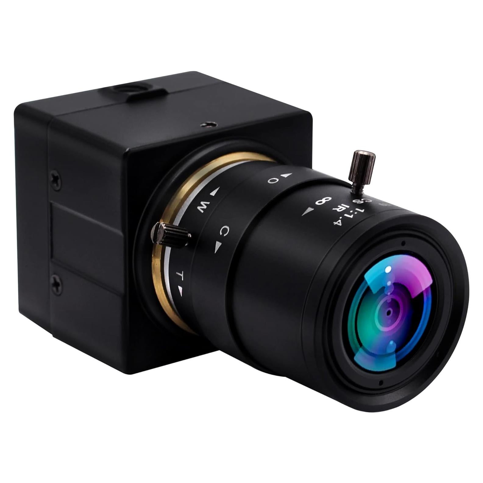 Cámara USB 5MP ALPCAM 1944P Lente Zoom Varifocal 2.8-12mm