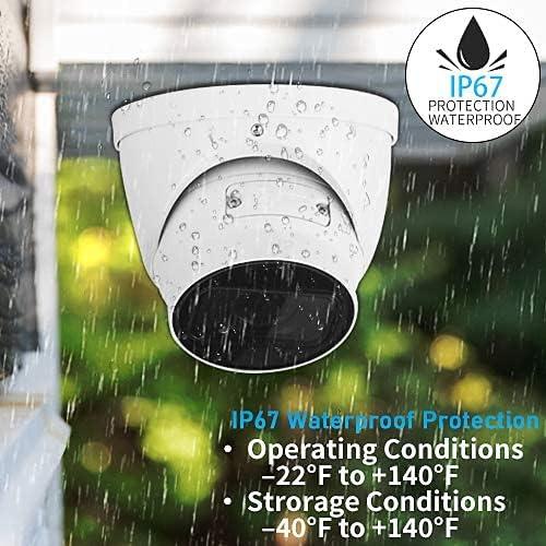 Cámara IP IR Starlight 4MP EmpireTech IPC-T54IR-ZE Negro