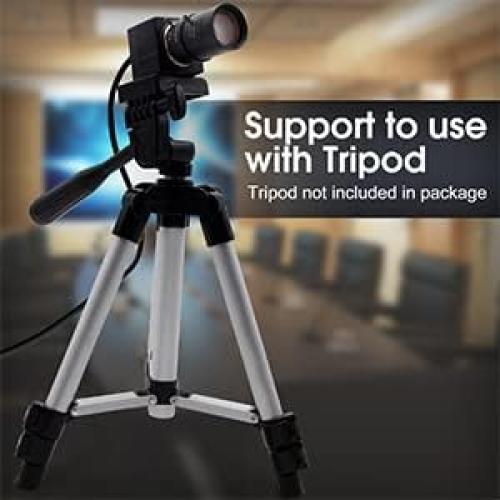 Cámara USB 1080P Webcamera con Micrófono Zoom 5-50mm