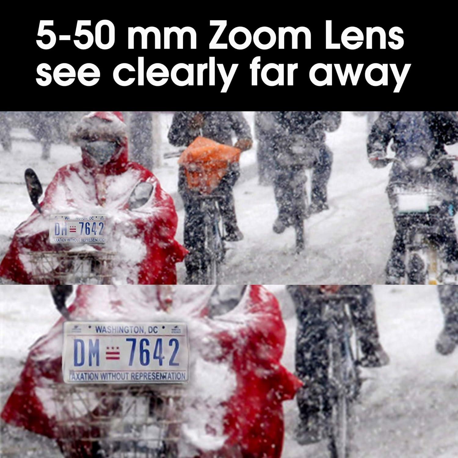 Cámara Web 8MP Hotpet Lente Varifocal 5-50mm USB