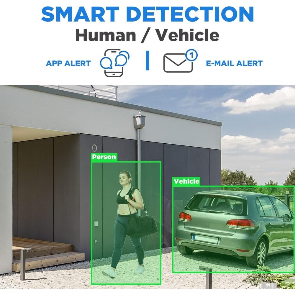Sistema de Cámara de Seguridad GW Security 4K 8MP 16 Canales