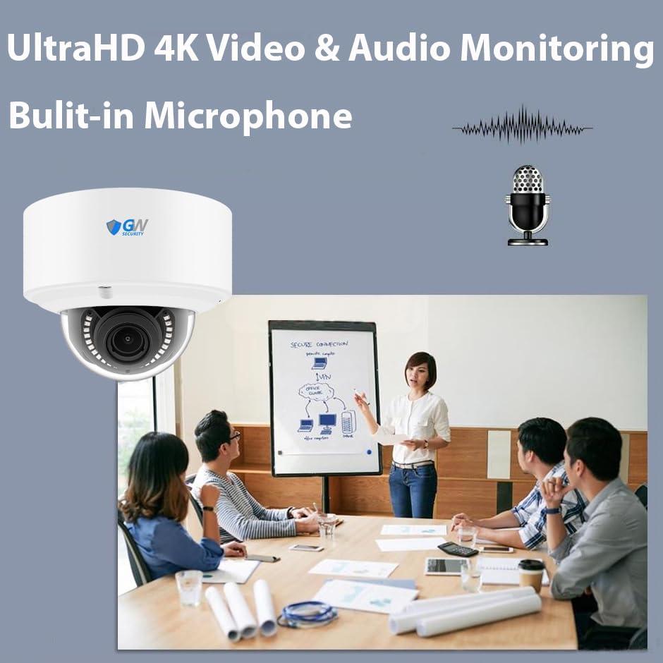 Sistema de Cámara de Seguridad GW Security 4K 8MP 16 Canales