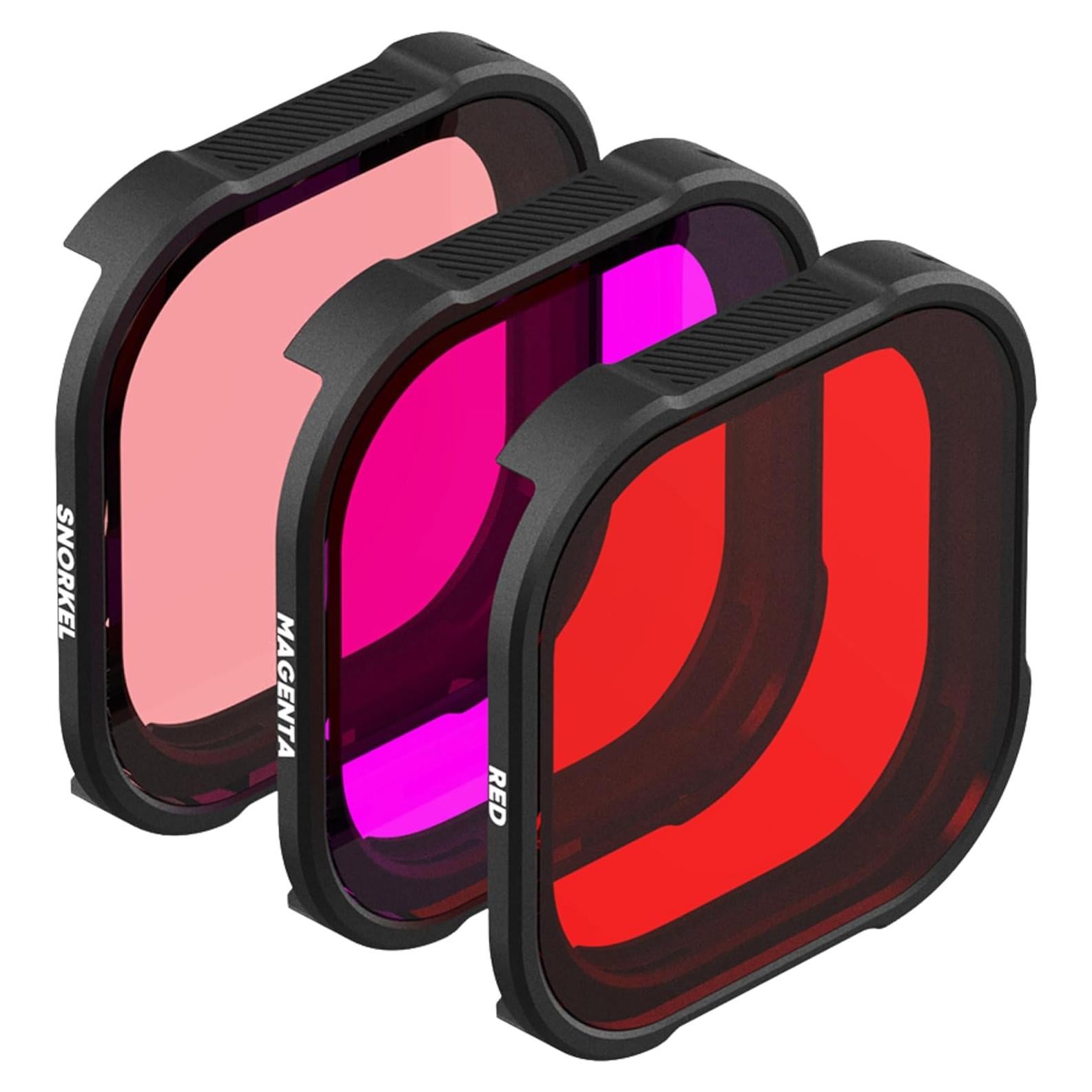 Filtro Rojo PolarPro 3-Pack para GoPro Hero9-13 - Subacuático