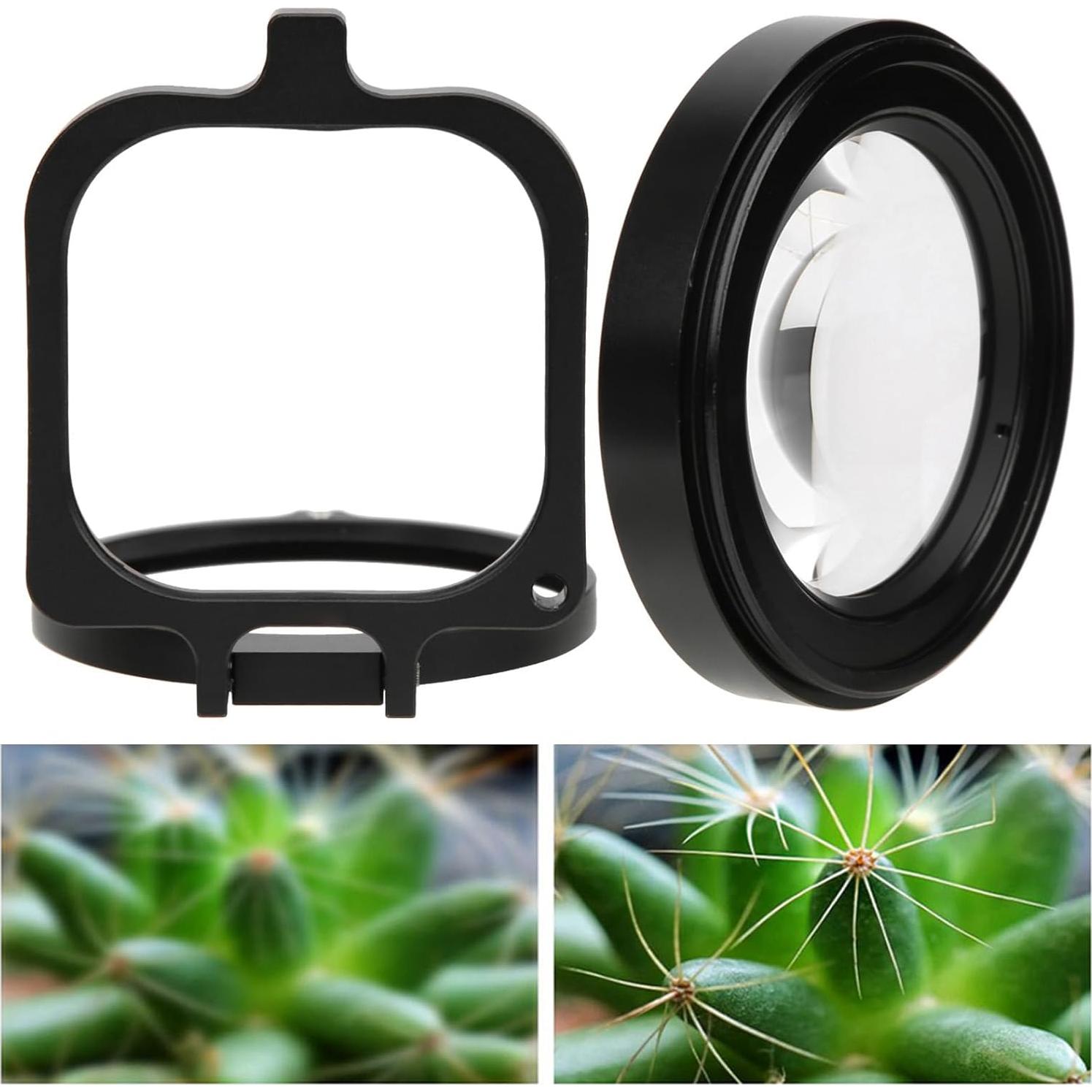 Filtro de Lente Macro 58mm Oumij1 16X para Cámara de Acción 8