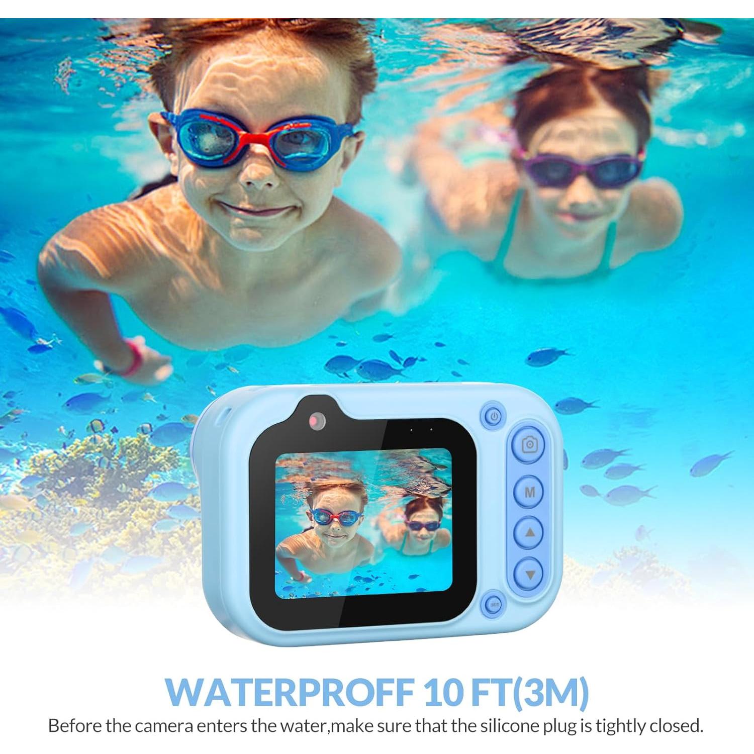 Cámara Acuática Impermeable Mafiti D60 26MP Azul 1080P HD