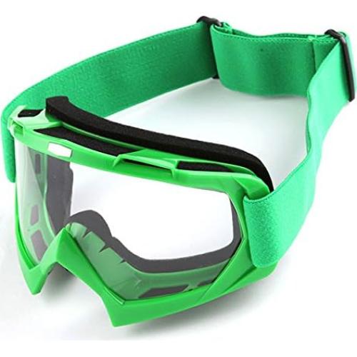 Casco de Motocross 1Storm JH601 Mediano Negro con Gafas y Guantes