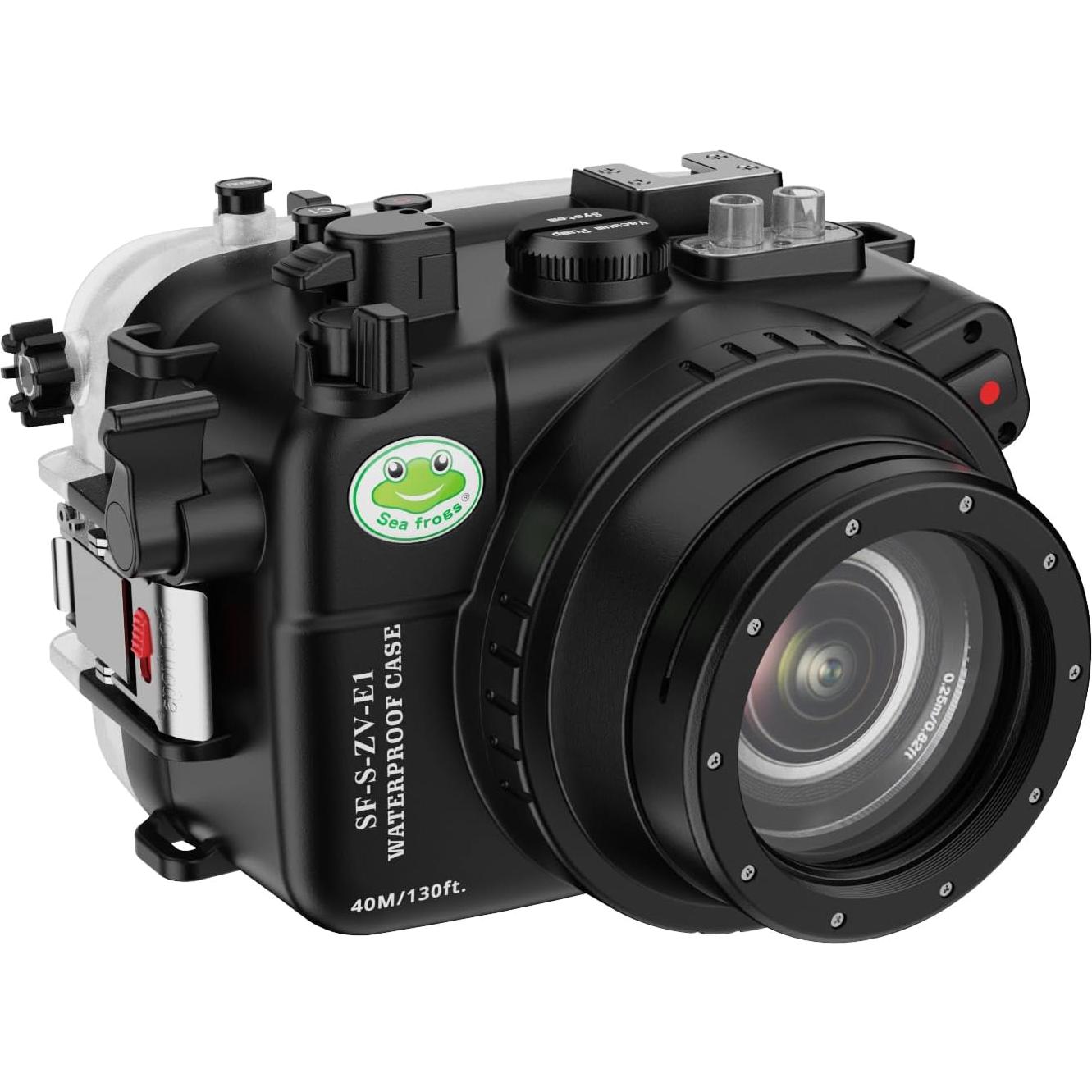 Carcasa Submarina Sea Frogs para Sony ZV-E1 IPX8 40m