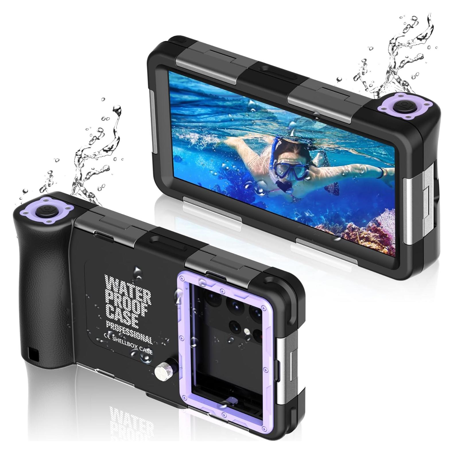 Funda de Buceo Impermeable ASKCFENV para iPhone y Samsung