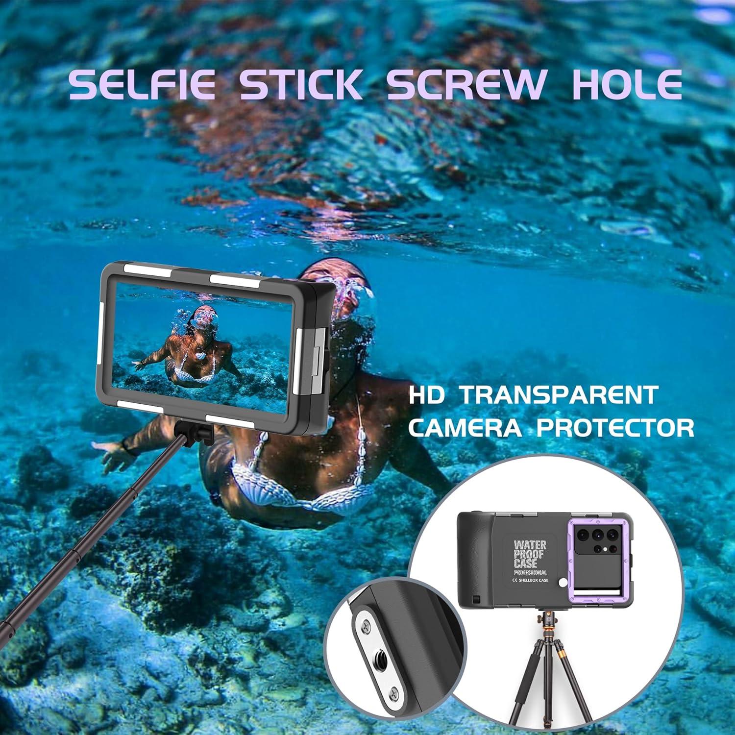 Funda de Buceo Impermeable ASKCFENV para iPhone y Samsung