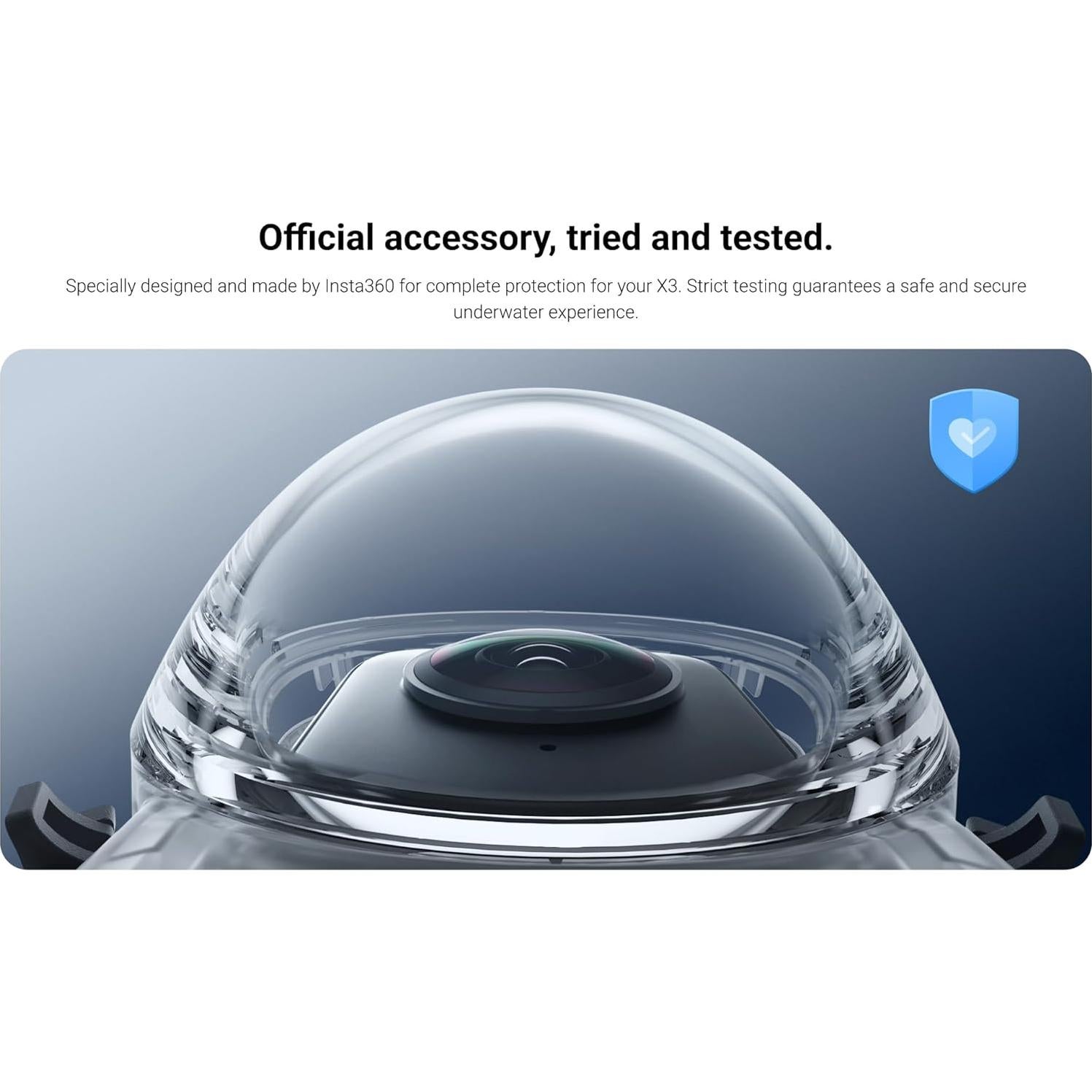 Funda de Buceo Invisible Insta360 X3 - Impermeable 50m