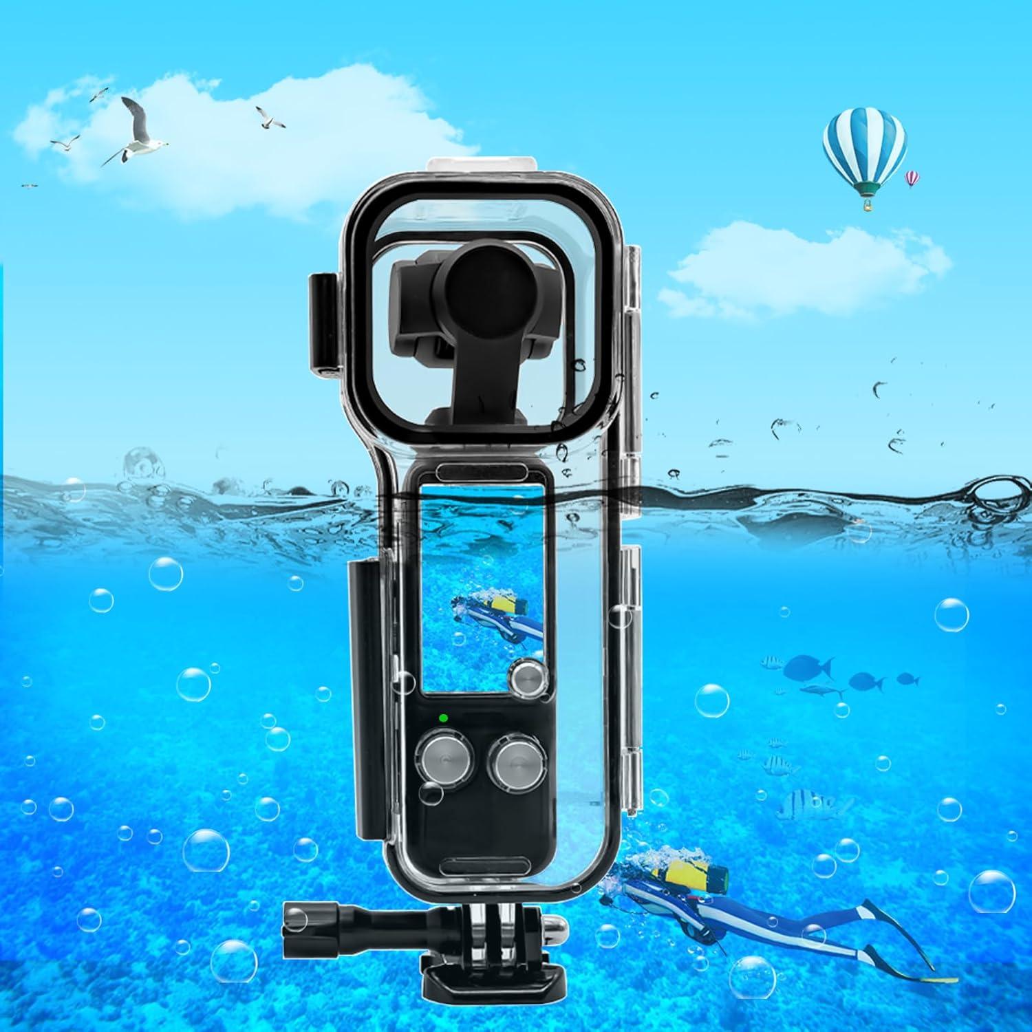 Funda de Buceo PULUZ para DJI Osmo Pocket 3 Impermeable 45m
