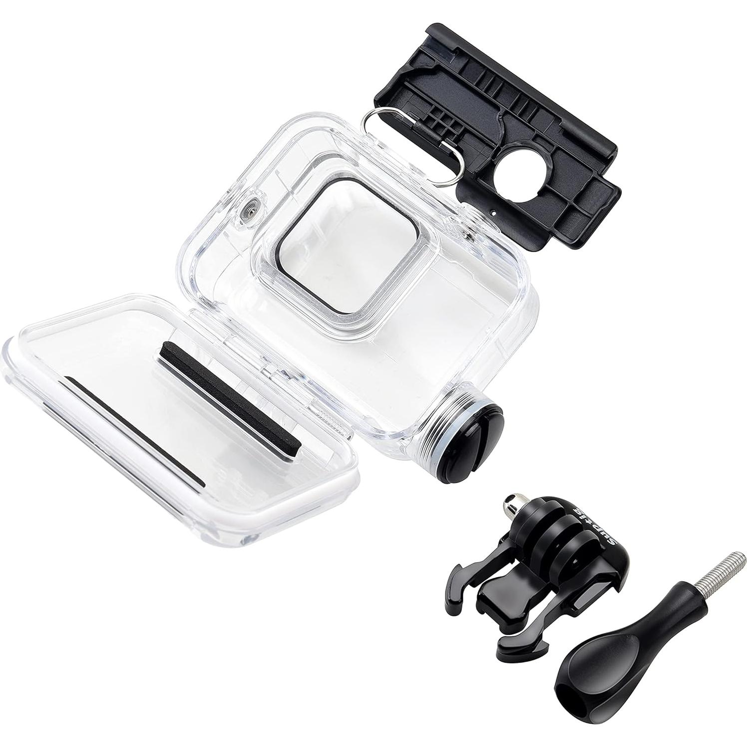 Carcasa Impermeable Suptig para GoPro Hero 9-13, 50m Buceo