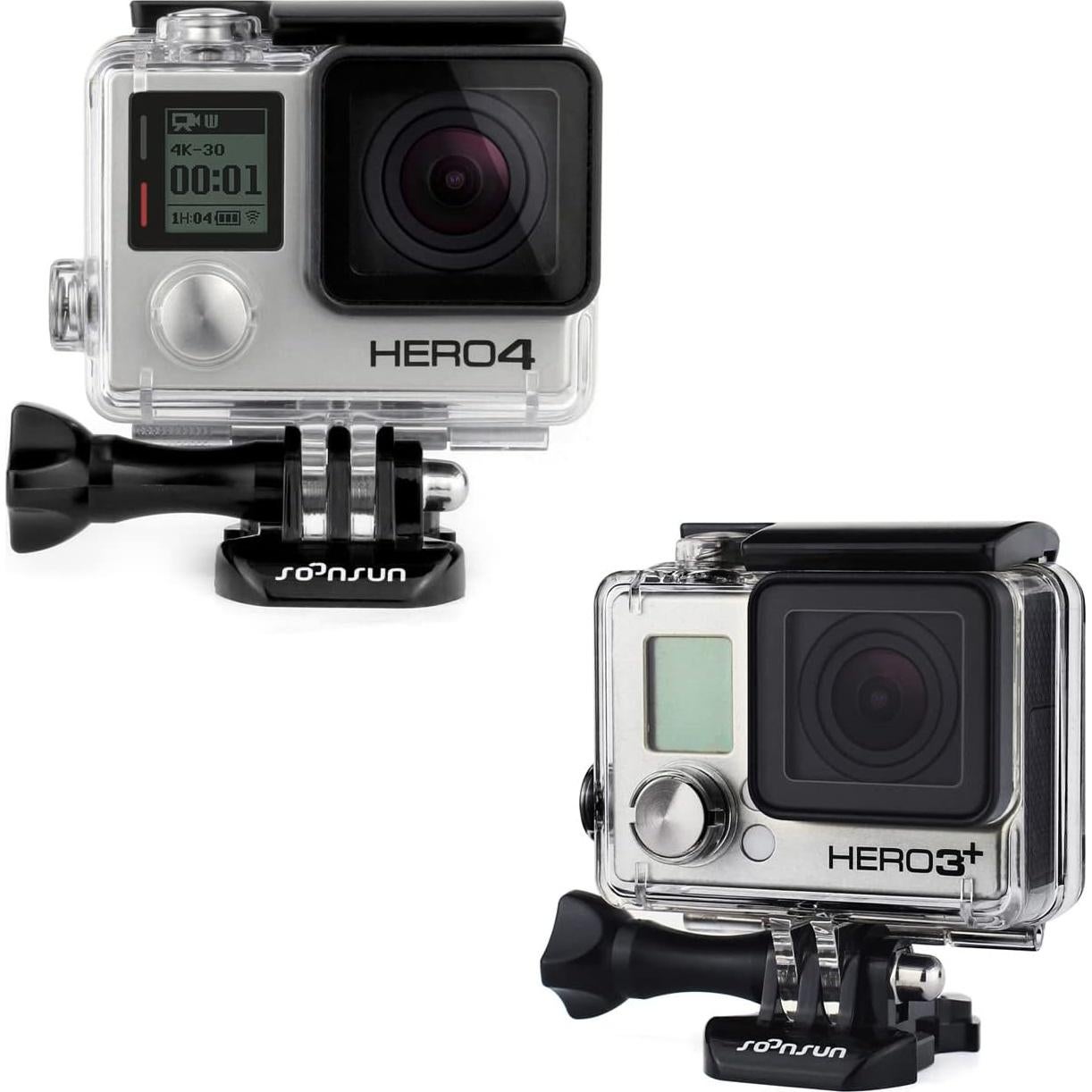 Funda Impermeable SOONSUN para GoPro Hero 3/3+/4 - 40m