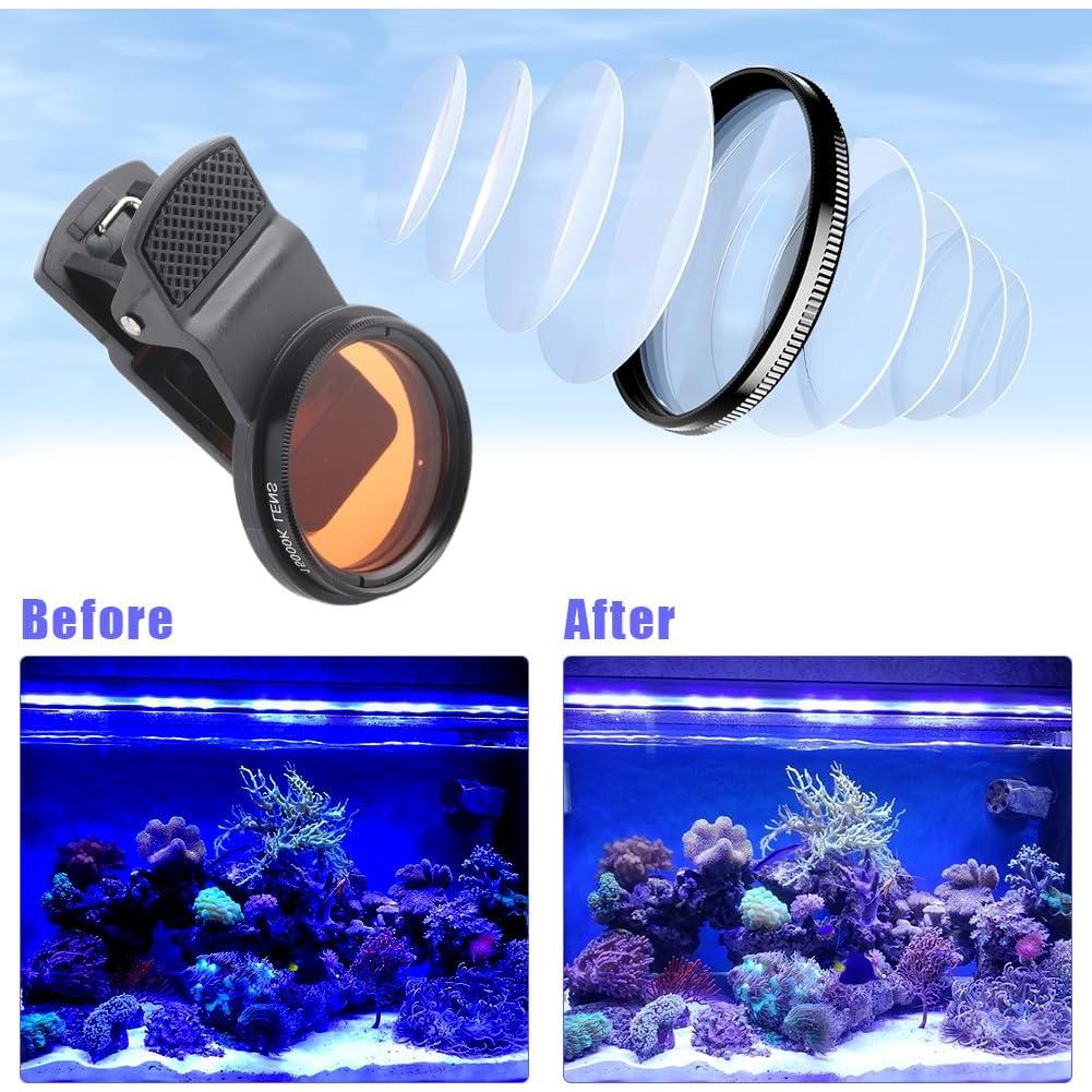 Lente de Fotografía Submarina Tiiyee para Smartphone con Filtros