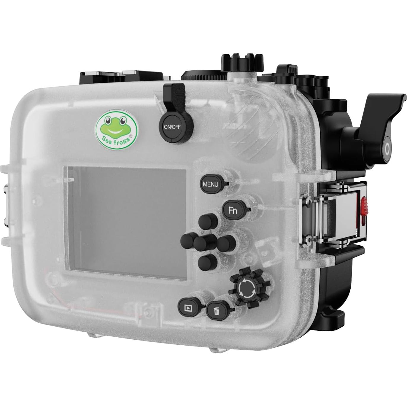 Carcasa impermeable Sea Frogs para cámara Sony ZV-E10 40m