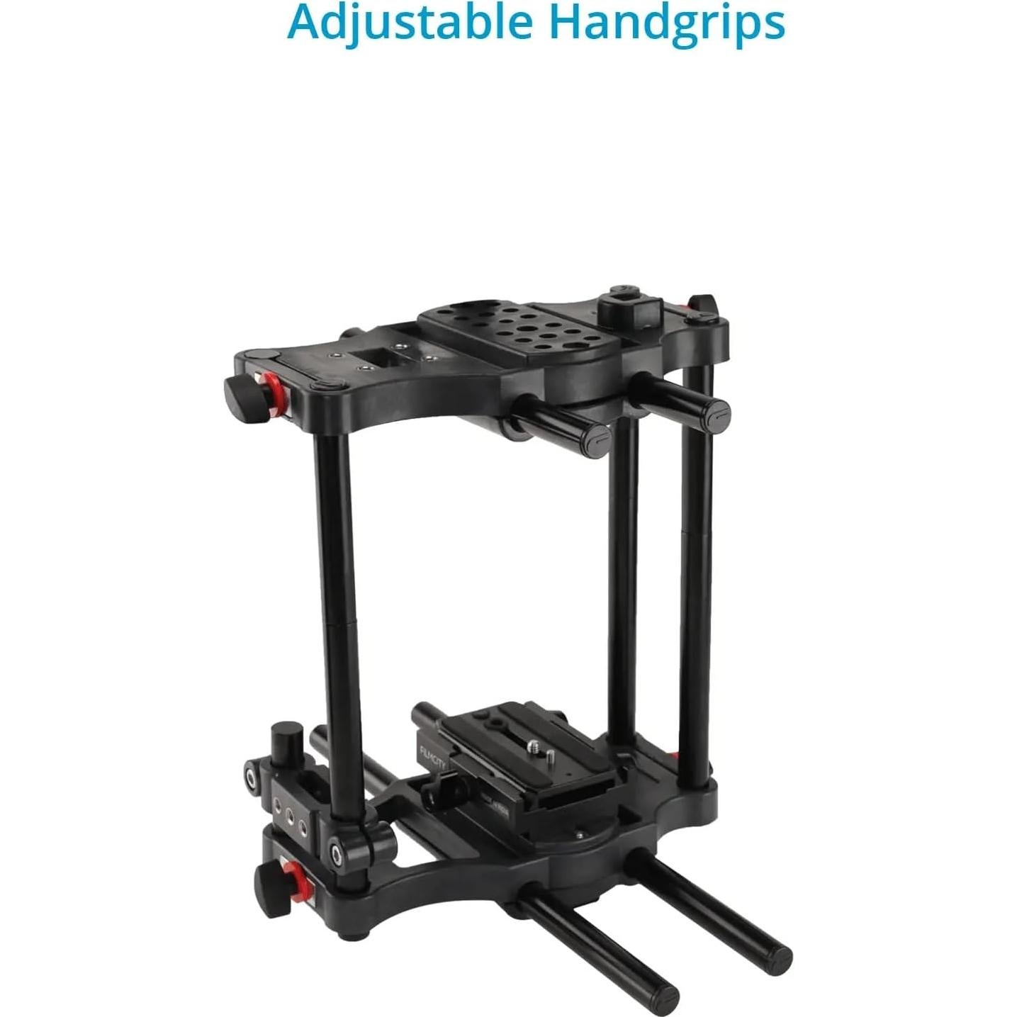 Jaula de Cámara DSLR FILMCITY FC-CTH con Mangos Ajustables