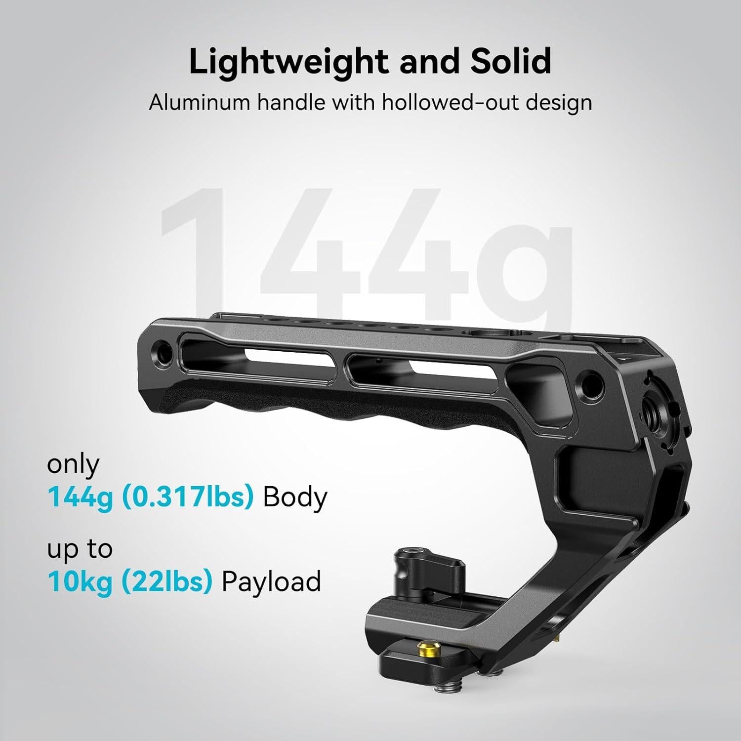 Mango Superior NATO SmallRig 4345 Ligero con Riel y Adaptadores