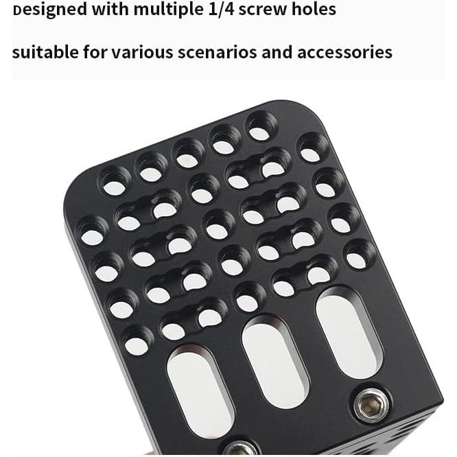 Soporte en L DINESK para Cámara Profesional con Placa Queso