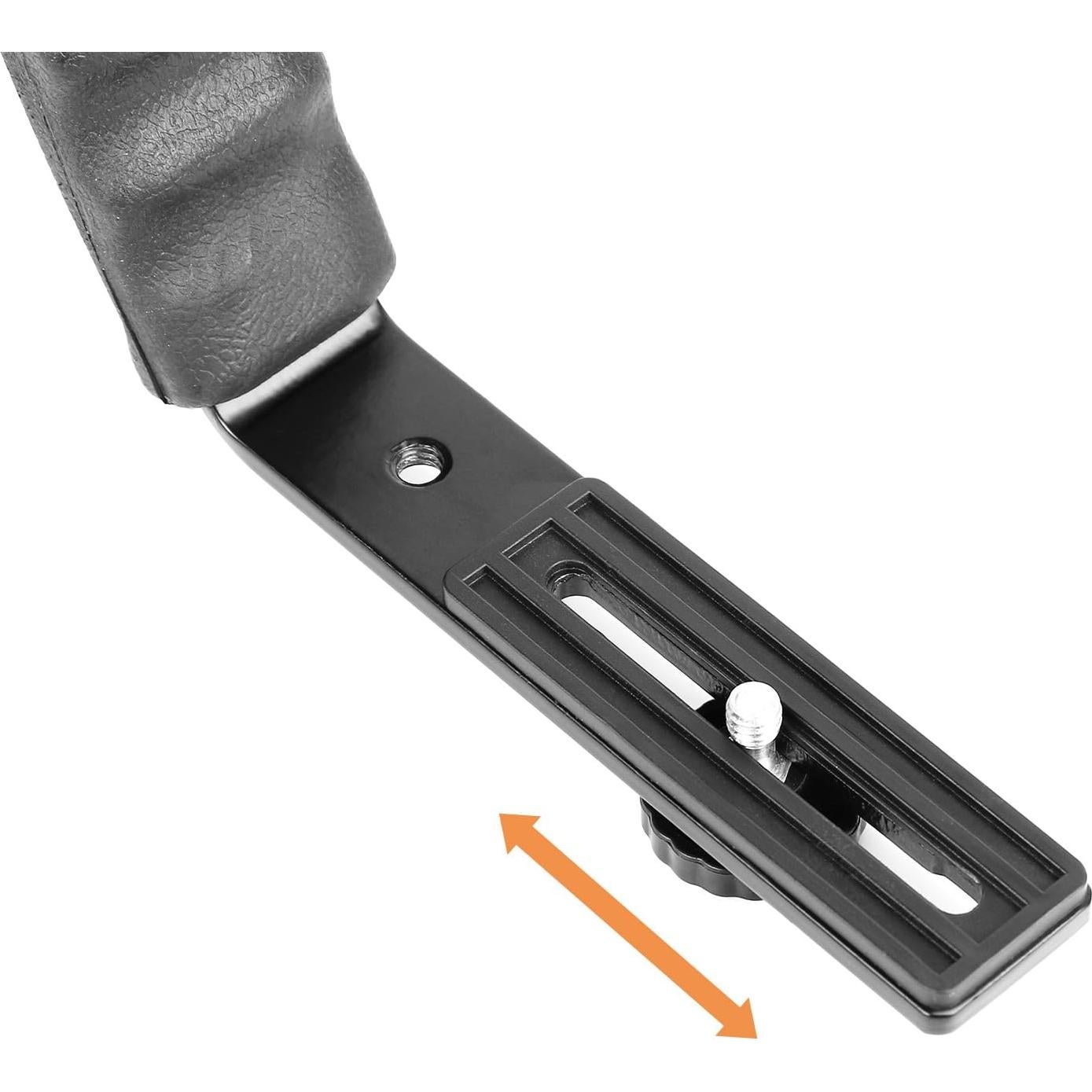 Soporte en L ChromLives para cámara DSLR con agarre acolchado