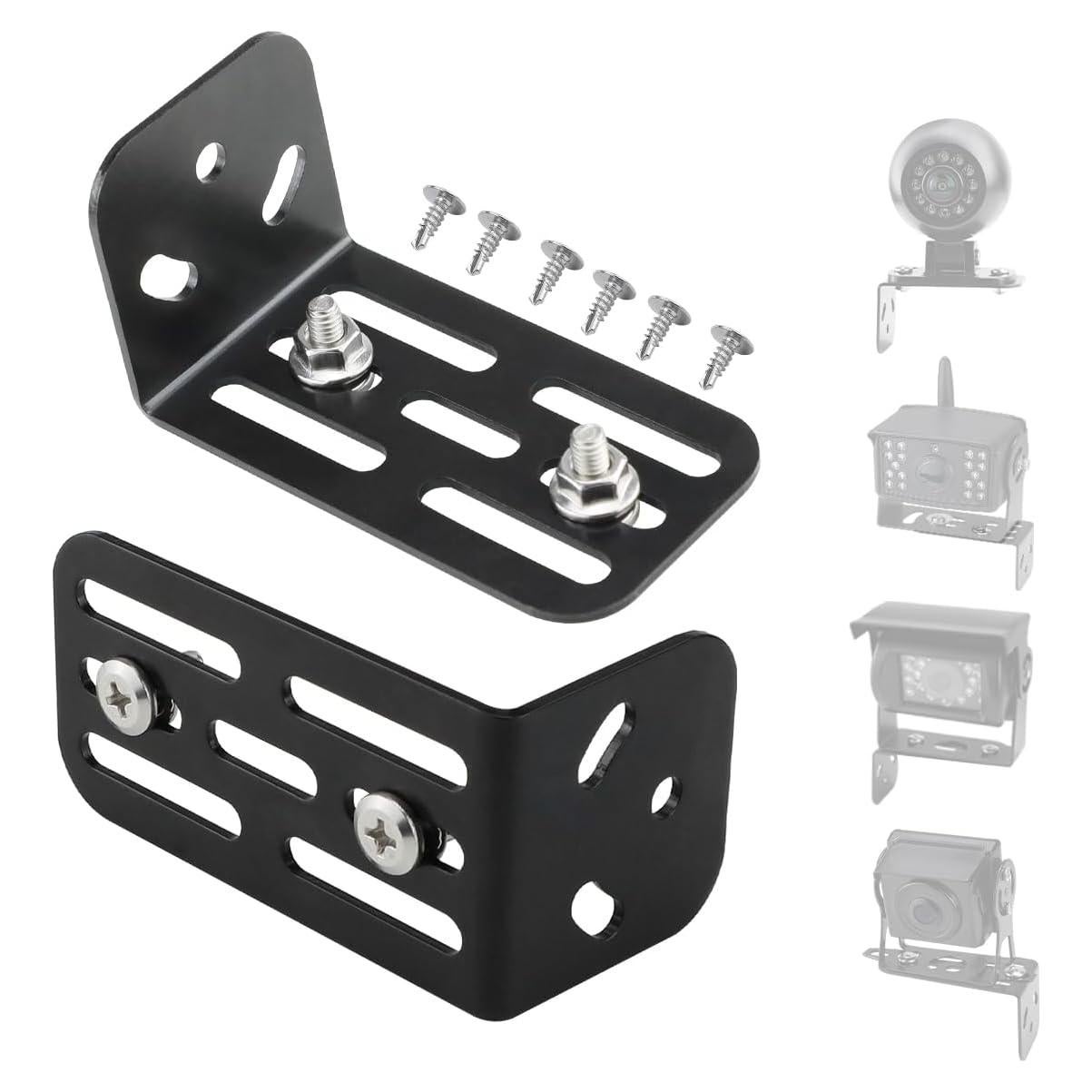 Soporte de Metal para Cámara de Respaldo GreenYi - 2 Unidades