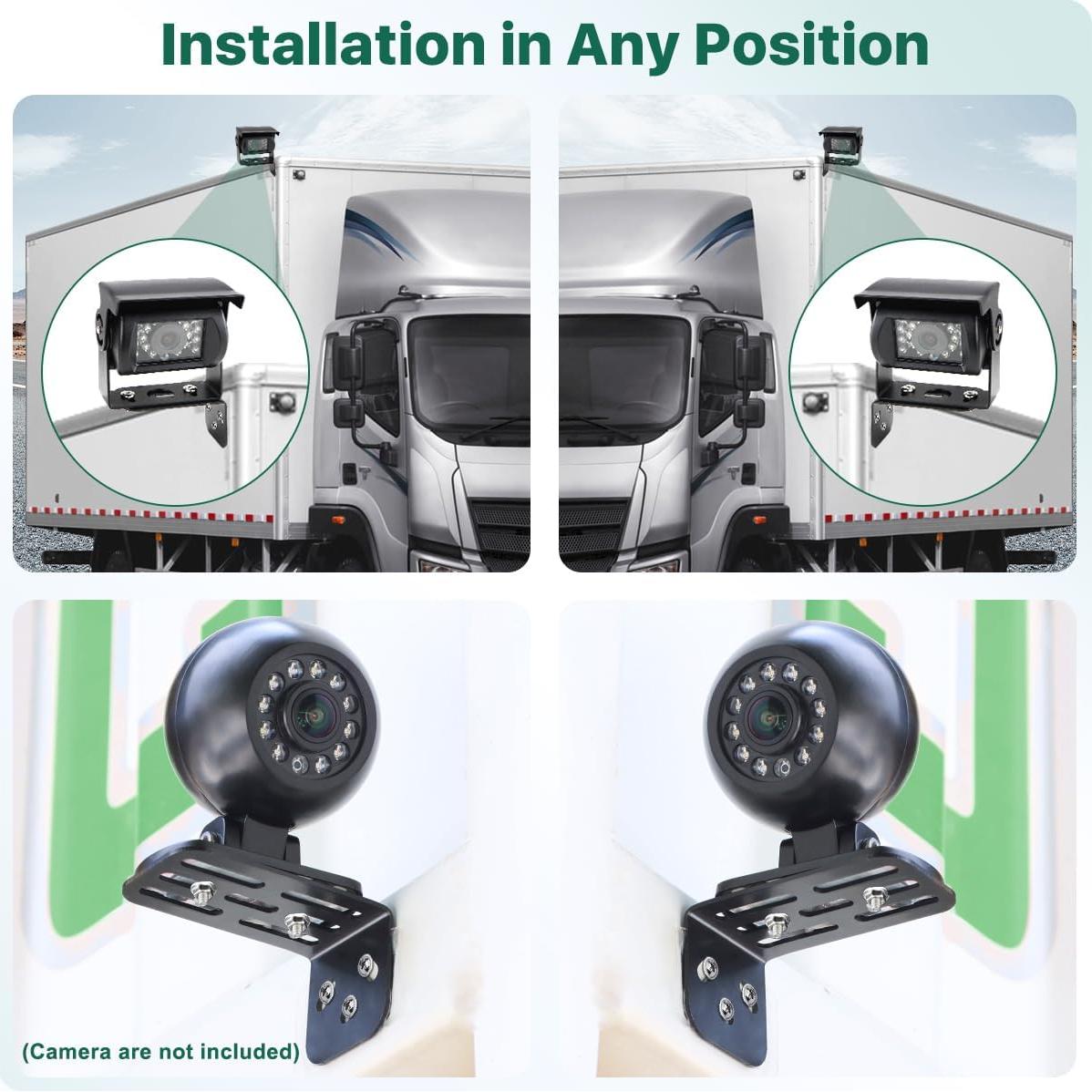 Soporte de Metal para Cámara de Respaldo GreenYi - 2 Unidades