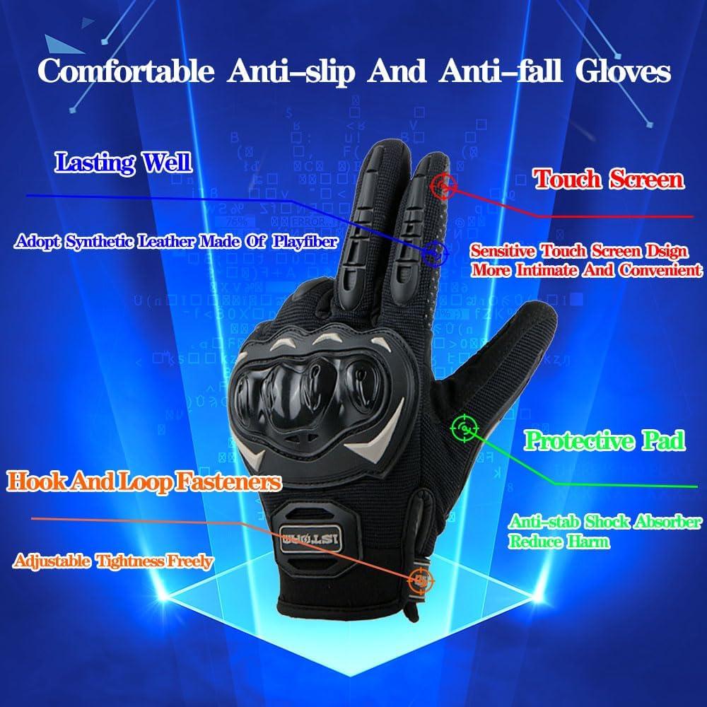 Casco de Motocross 1Storm JH601 Negro Mate Adulto