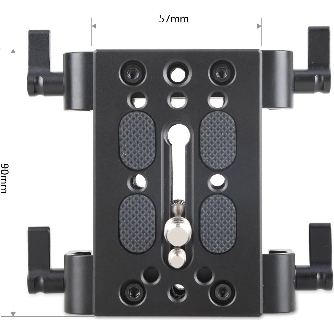 Base de Montaje para Trípode SmallRig 1798 con Abrazadera 15mm