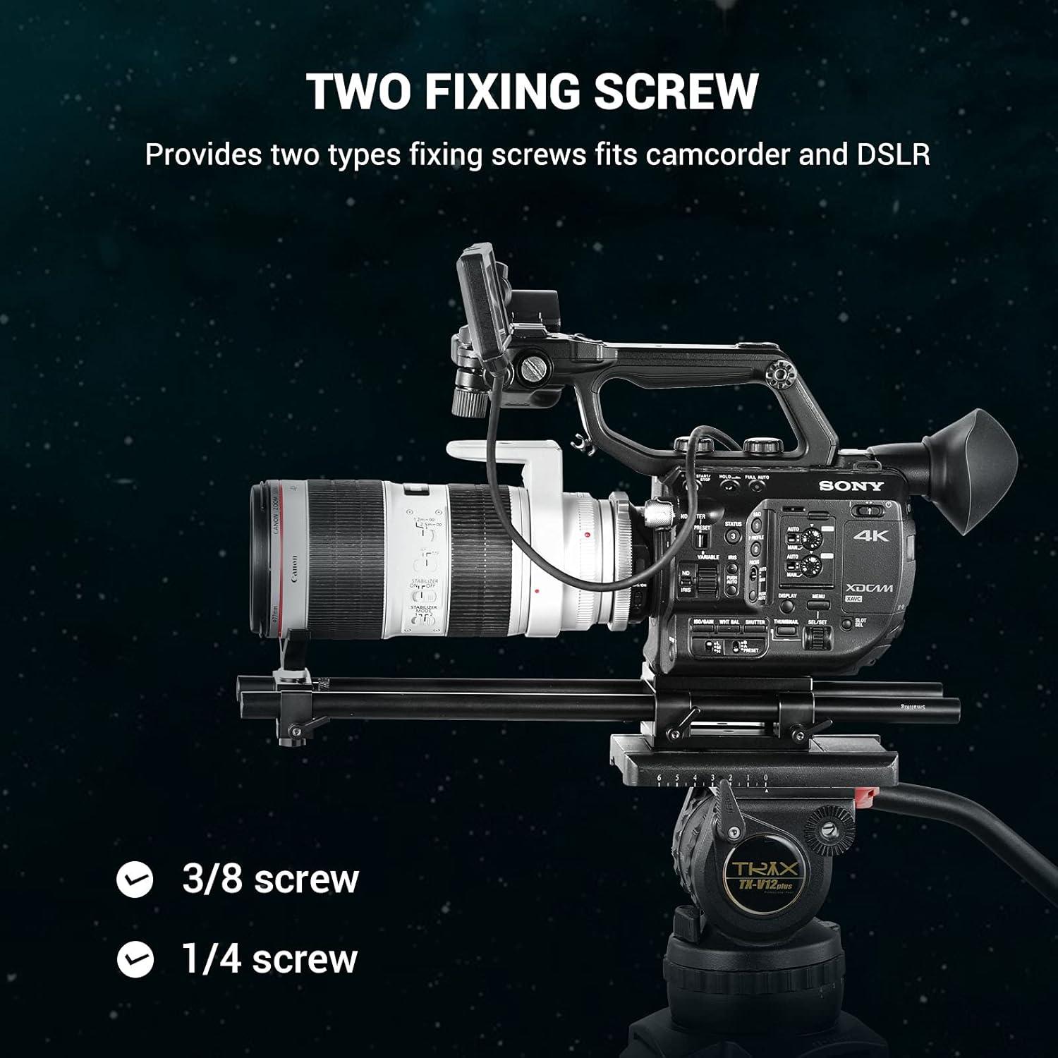 Base de Montaje para Trípode SmallRig 1798 con Abrazadera 15mm