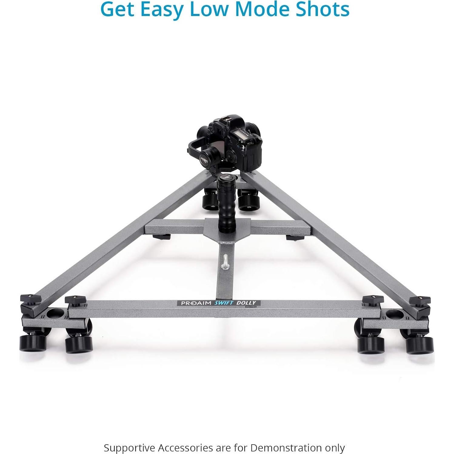 Dolly de Video Proaim Swift SWFT-DL, Carga 159 kg, 71 cm