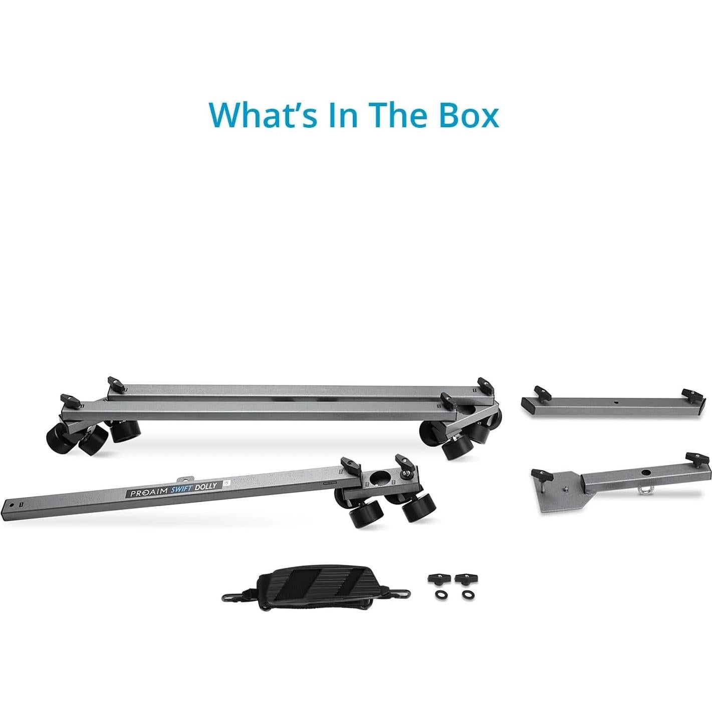 Dolly de Video Proaim Swift SWFT-DL, Carga 159 kg, 71 cm