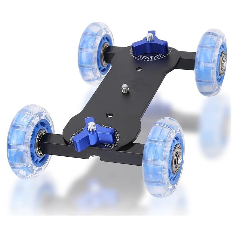 Deslizador de Cámara Portátil Tinje 10kg para DSLR y Smartphone