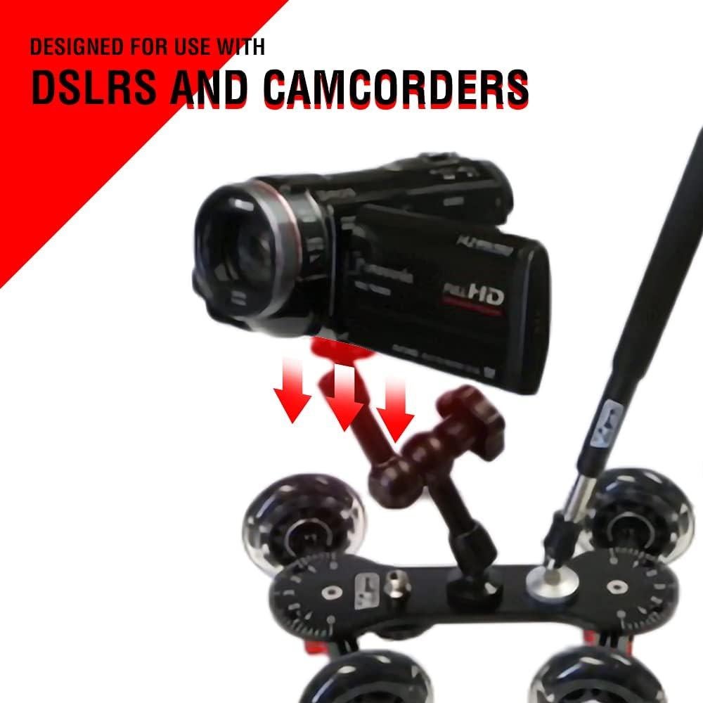 Dolly Profesional Vidpro SK-22 para Cámaras DSLR y Videocámaras