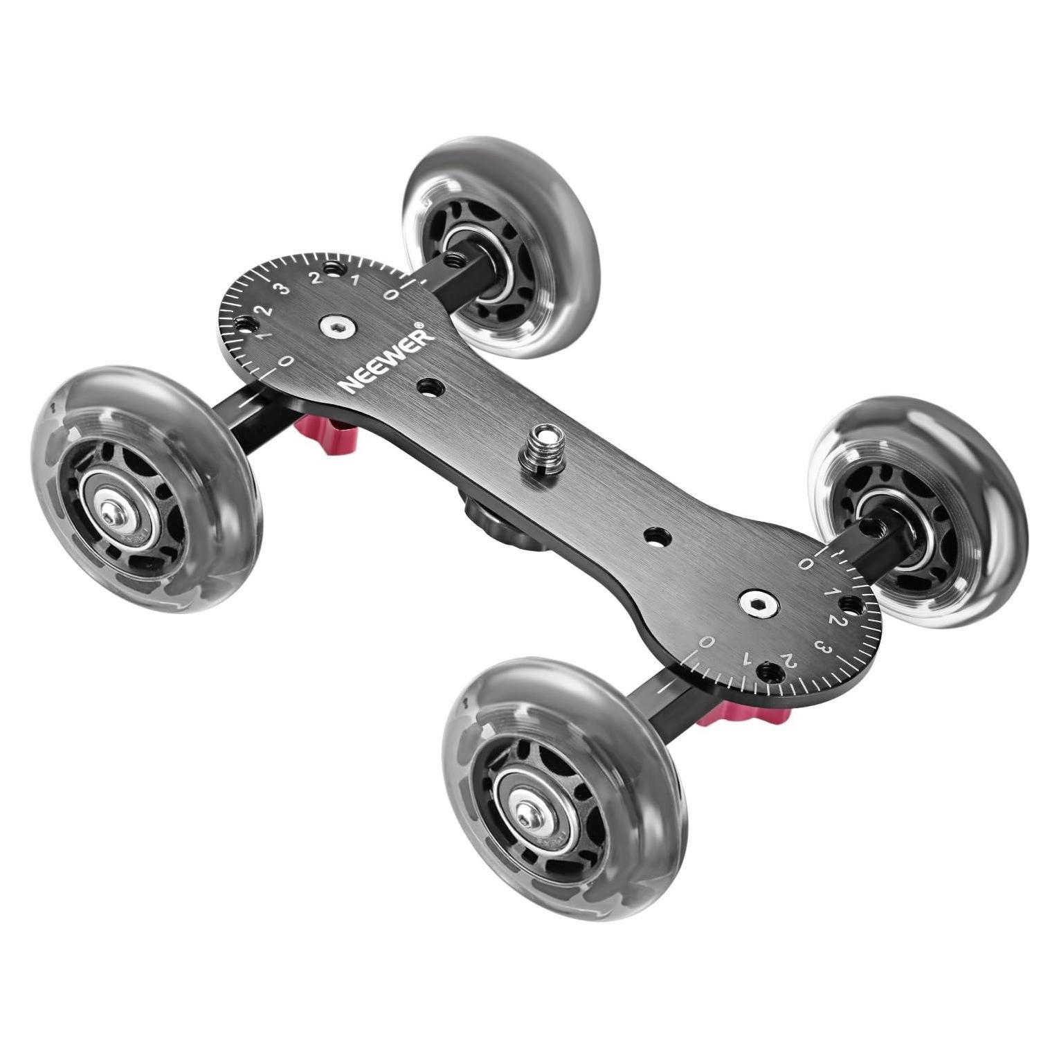 Carro Deslizante de Cámara Neewer 10kg con Varillas Ajustables