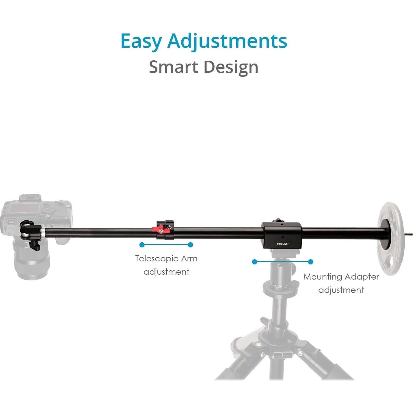 Brazo Telescópico Proaim P-OHBP-01 para Cámara 58-102 cm