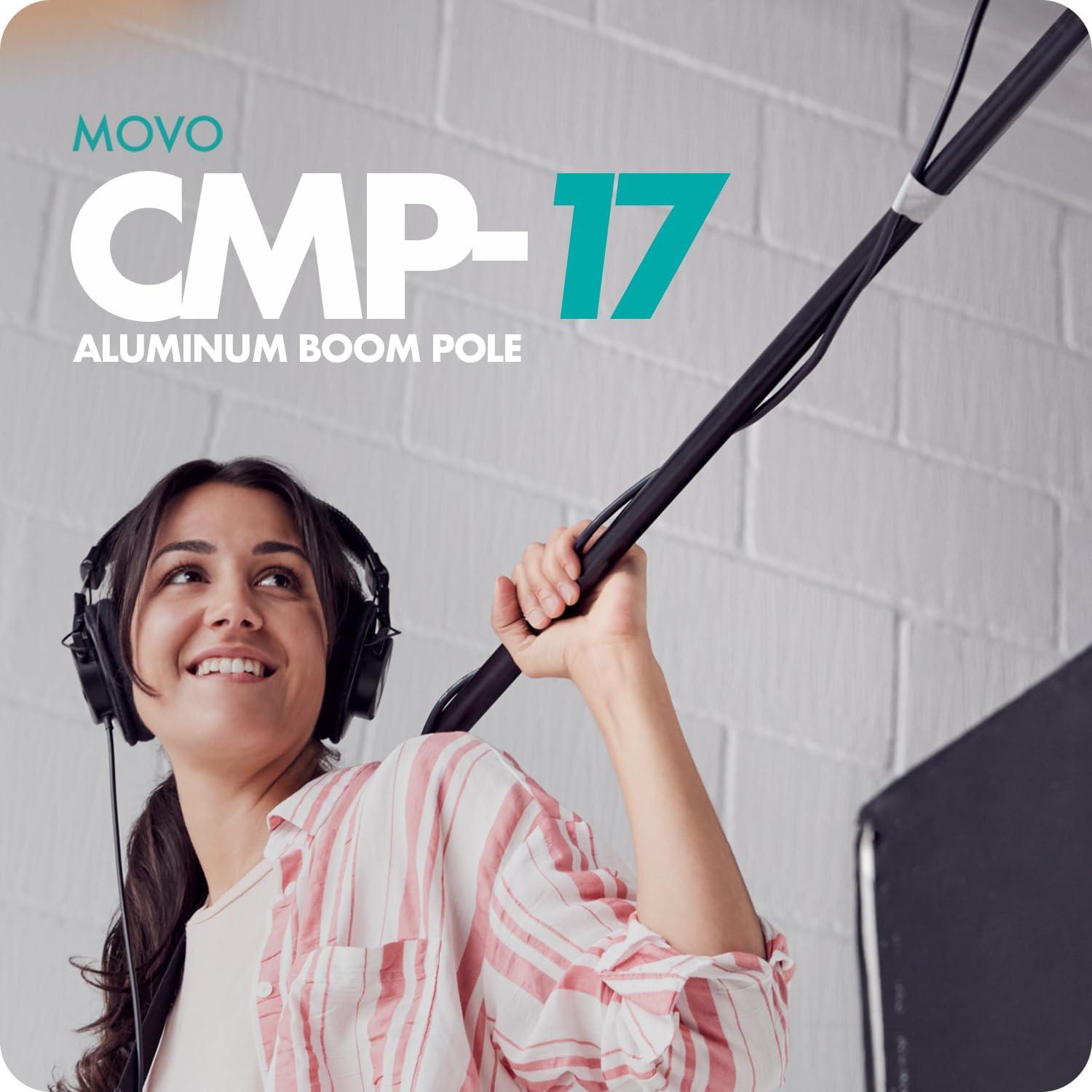 Movo CMP-17 Poste Boom Aluminio 2.99 m para Micrófonos