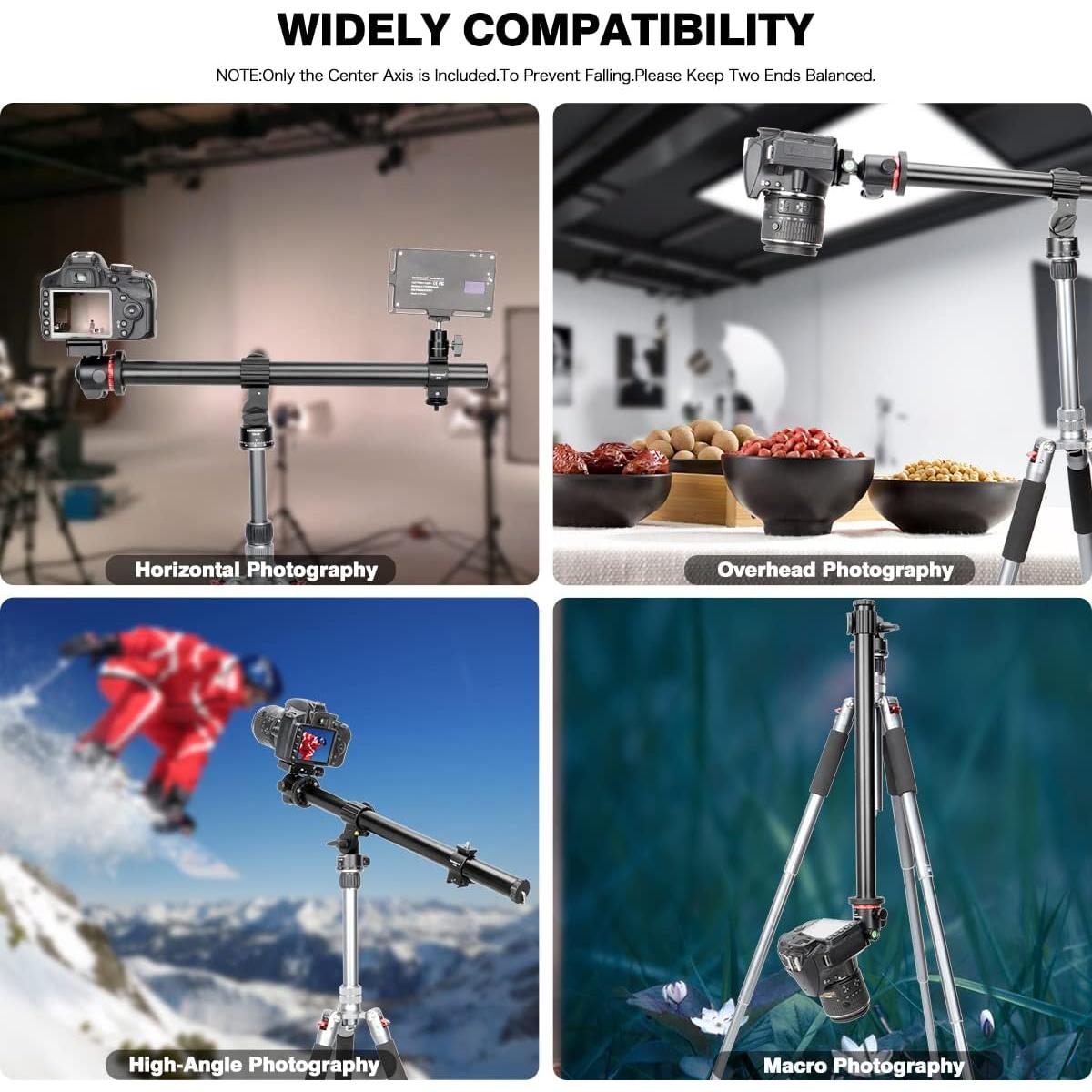 Brazo de Extensión de Trípode Koolehaoda 42cm 10kg