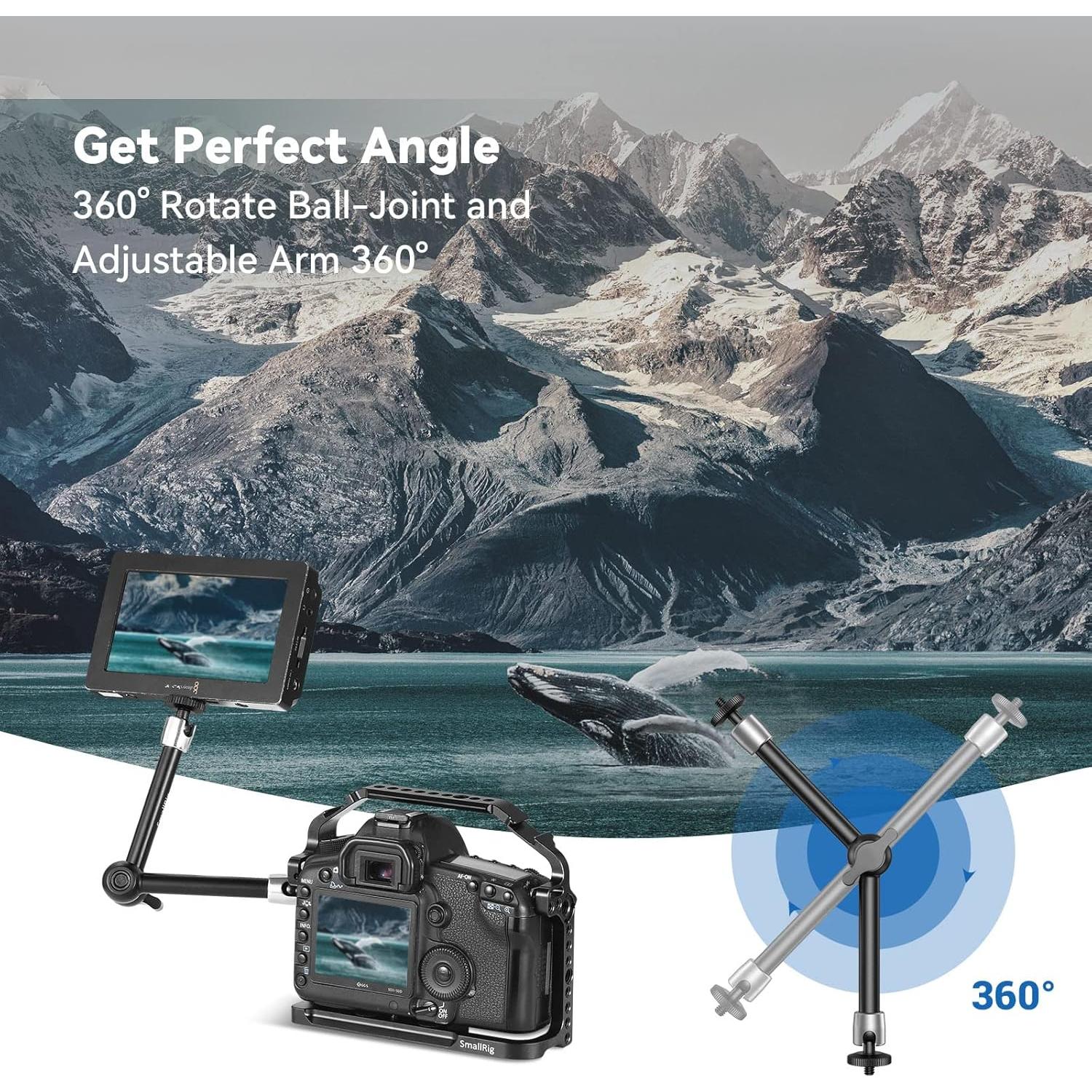 Brazo Mágico Articulado SmallRig 2066B 24.89 cm Ajustable