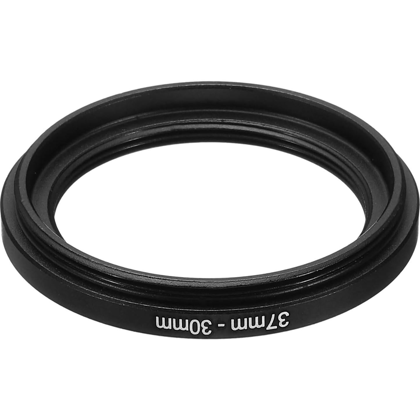 Anillo Adaptador Reductor PATIKIL 37mm a 30mm Aluminio Negro