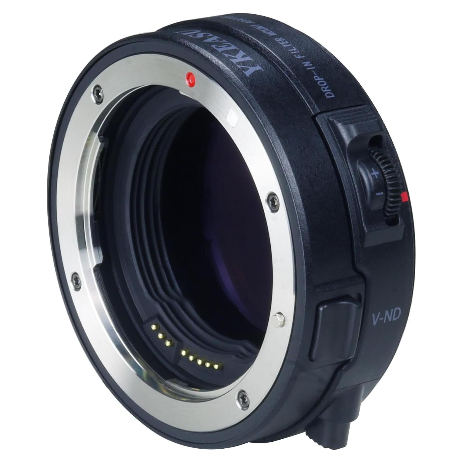 Adaptador de Montura de Filtro Drop-in YKEASU para Canon EOS R