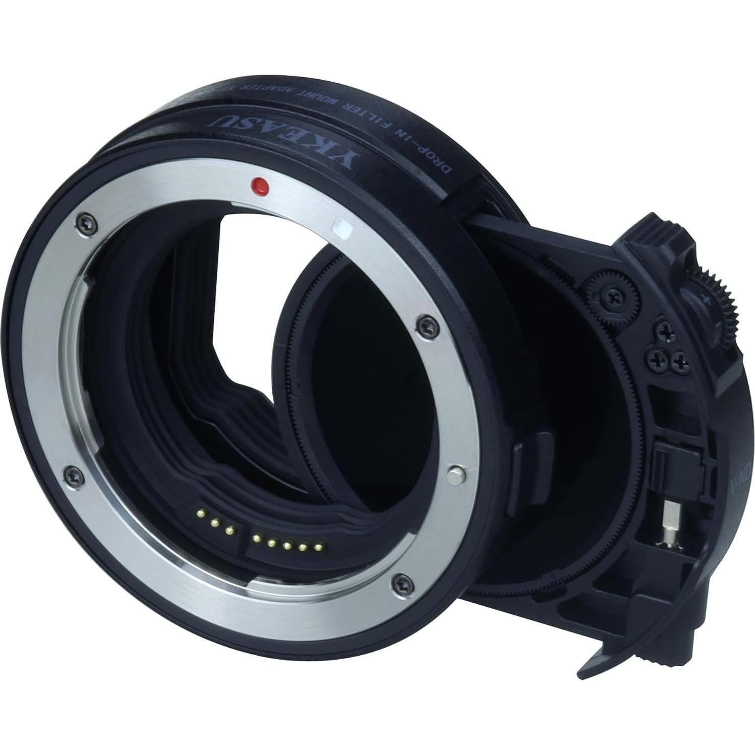 Adaptador de Montura de Filtro Drop-in YKEASU para Canon EOS R