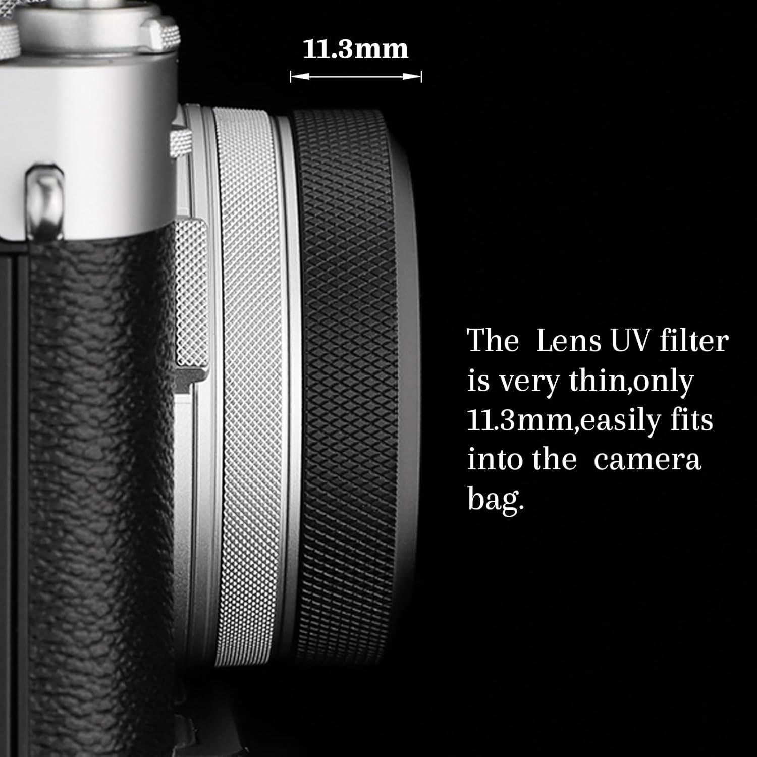 Filtro UV Haoge MC para Cámara Fujifilm X100V/X100VI - Protección Lente