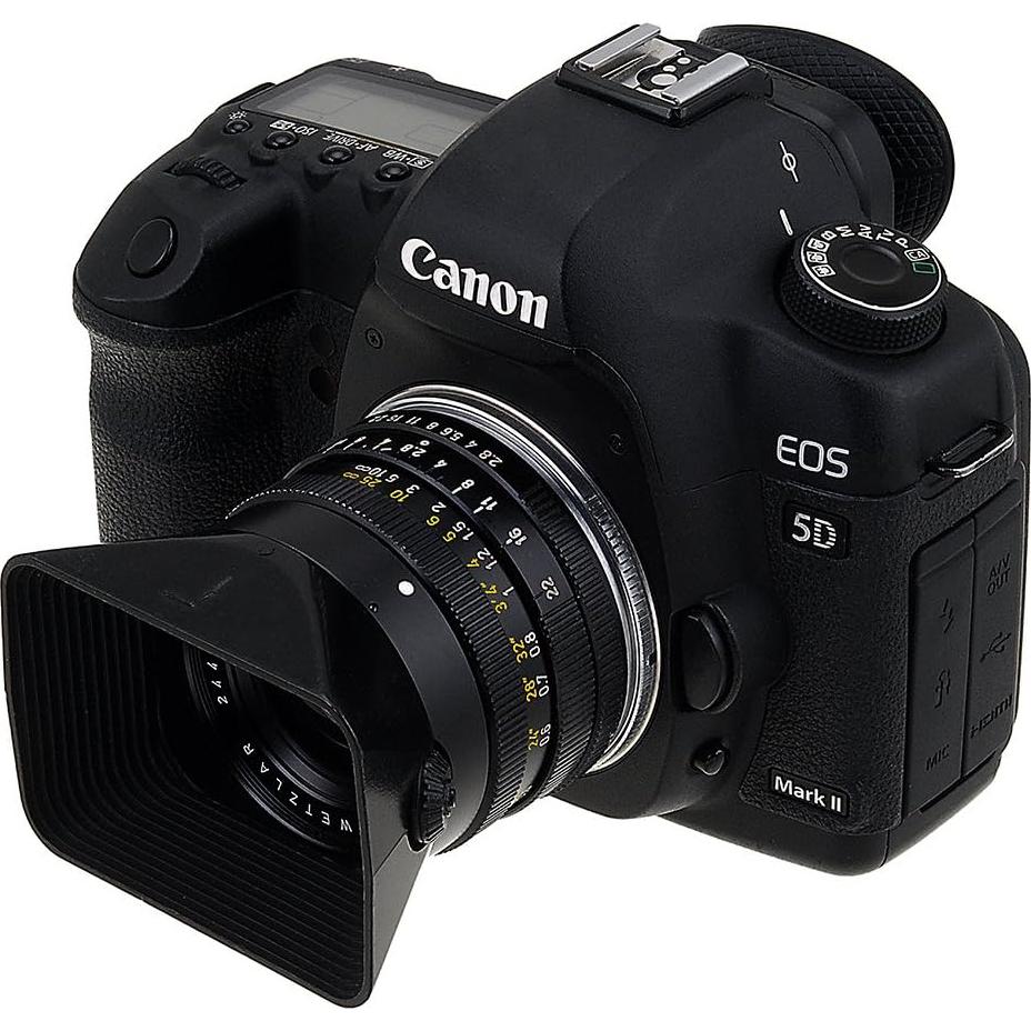 Adaptador de Montura Fotodiox LR a Canon EOS - Enfoque Infinito