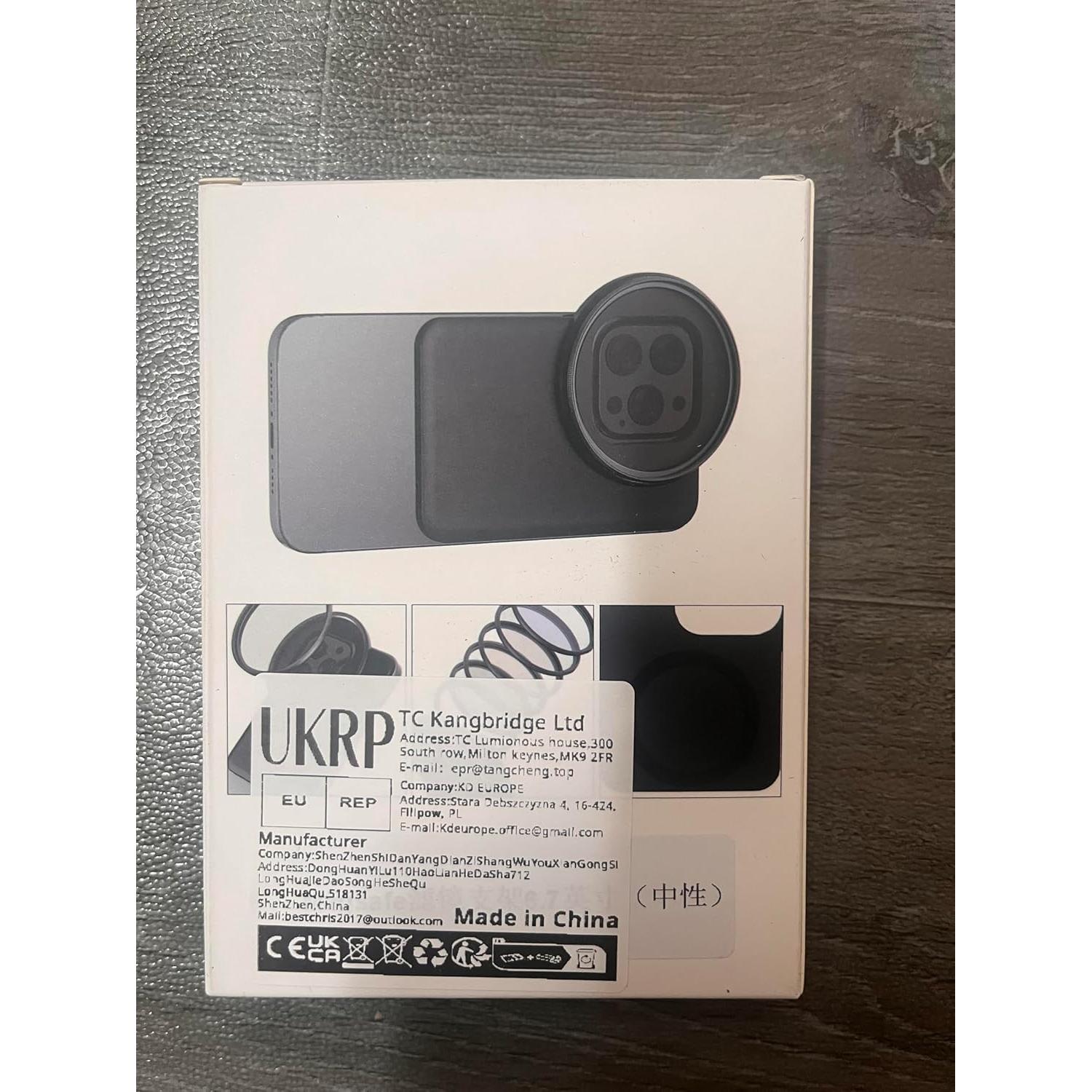 Adaptador de Clip Filtro Magnético 67mm HAFOKO para iPhone