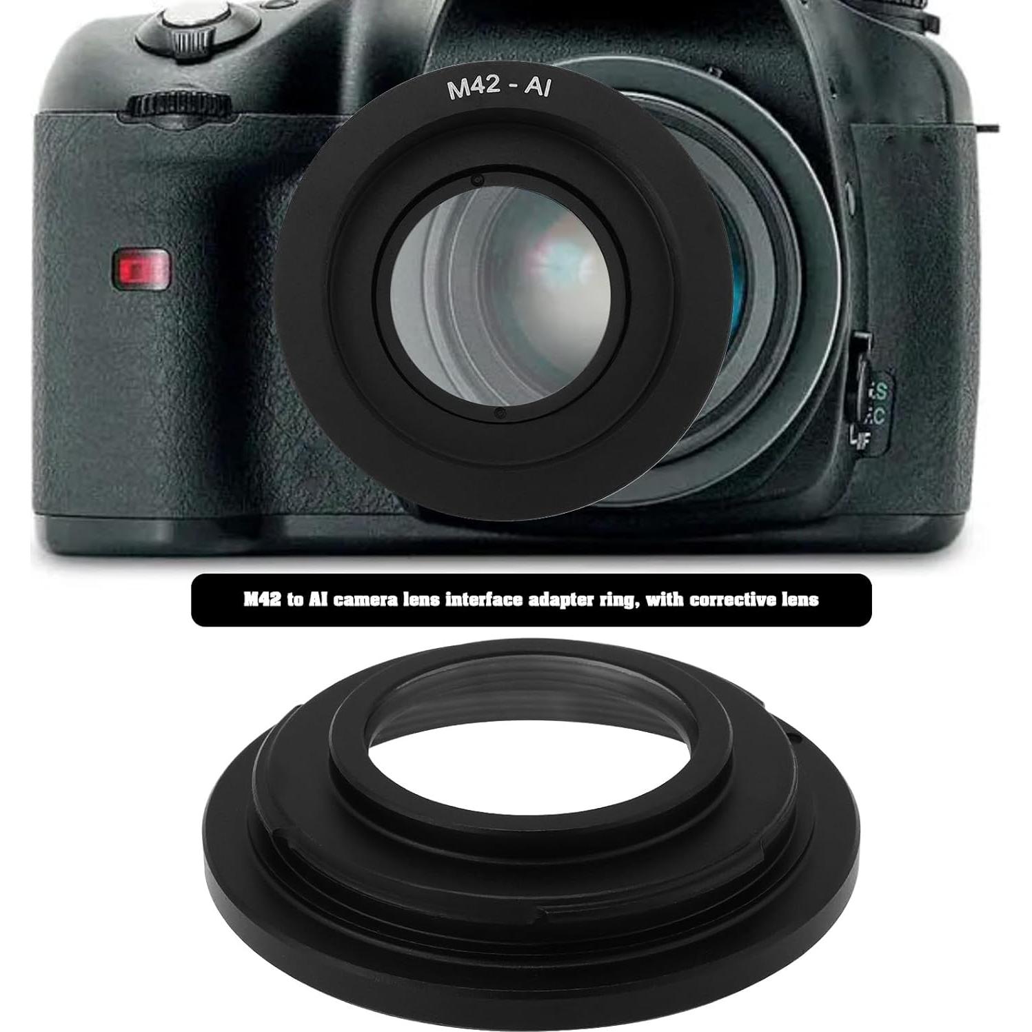 Adaptador de Lente M42 a Nikon AI F eMagTech - Aleación