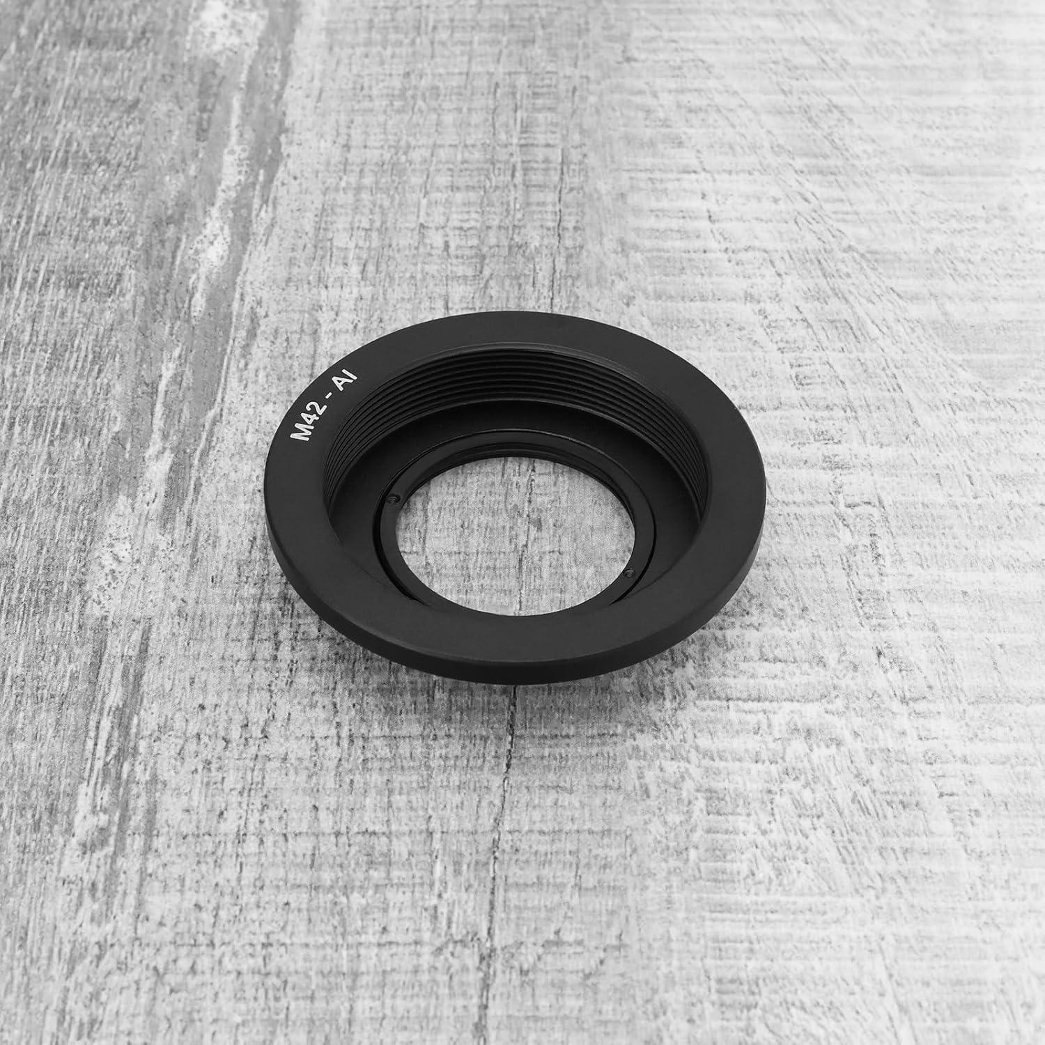 Adaptador de Lente M42 a Nikon AI F eMagTech - Aleación